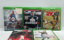 Load image into Gallery viewer, Lot Of 7 Pcs Assorted Microsoft Xbox One Multiple Genre ESRB Rated Video Games
