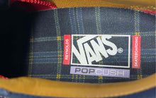 Load image into Gallery viewer, Vans Mens Old Skool 500714 Blue White Brown Lace-Up Sneaker Shoes Size 7
