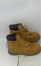 Load image into Gallery viewer, Timberland Kids 6-Inch Premium Brown Waterproof Ankle Combat Boots Size 2
