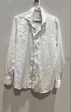 Load image into Gallery viewer, Massimo Dutti Mens White Long Sleeve Collared Button-Up Shirt Size Medium
