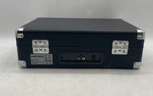 Load image into Gallery viewer, Musitrend Model MT316 Portable Suitcase Record Player Black Turntable Not Tested
