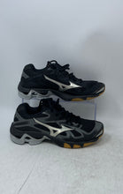 Load image into Gallery viewer, Mizuno Womens Wave Bolt 5 430204 9073 Black Gray Lace-Up Running Shoes Size 6.5
