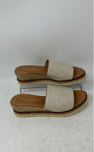 Load image into Gallery viewer, Andre Assous Womens Nessie Beige Slip-On Wedge Heel Espadrille Sandals Size 35
