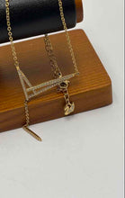 Load image into Gallery viewer, Authentic Swarovski Women's Gold-Tone Necklace
