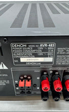 Load image into Gallery viewer, Denon AVR-483 Black 5.1 Channel Dolby Digital A/V Surround Receiver Not Tested

