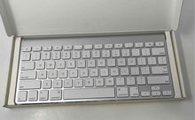 Load image into Gallery viewer, Apple A1314 Silver Wireless Bluetooth Compact QWERTY Keyboard Not Tested
