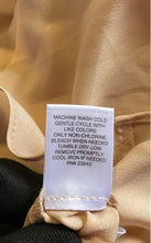 Load image into Gallery viewer, 7th Avenue Womens Beige Sleeveless Peplum Blouse Top Size M
