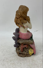 Load image into Gallery viewer, Home Decorative Collectible Multicolor Engraved Ceramic Sea Mermaid Figurine
