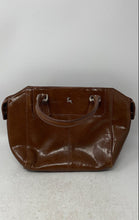 Load image into Gallery viewer, Ashwood Womens Brown Leather Double Handles Inner Pockets Bottom Studs Tote Bag
