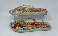 Load image into Gallery viewer, Melissa By Romero Britto Womens Multicolor Slip-On Flip-Flop Sandals Size 10
