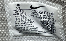 Load image into Gallery viewer, Nike Kids Alpha Menace 3 Shark CV0581-100 White Sport Football Cleats Size 5Y
