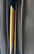 Load image into Gallery viewer, Michael Kors Womens Black Leather Jet Set Travel Smartphone Crossbody Bag
