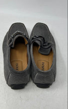 Load image into Gallery viewer, Alfani Mens James Gray Leather Square Toe Slip-On Loafer Shoes Size 7 M
