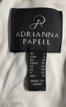 Load image into Gallery viewer, Adrianna Papell Womens White Sleeveless Back Zip Sheath Dress Size 6 With Tag
