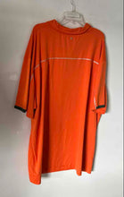 Load image into Gallery viewer, Colosseum Mens Orange Miami Hurricanes Short Sleeve Collared Polo Shirt Size 4X

