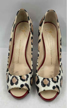 Load image into Gallery viewer, Authentic Giuseppe Zanotti Womens Koka Brown Animal Print Pump Heels Size 9.5B
