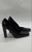 Load image into Gallery viewer, Nathalie M Womens Brown Leather Slip-On High Pump Heels Shoes Size 6B
