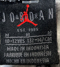 Load image into Gallery viewer, Jordan Boys Dark Gray Tapered Leg Pockets Activewear Jogger Pants Size Medium
