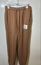 Load image into Gallery viewer, Nike Mens Air Jordan Essential Statement Light Brown Cotton Jogger Pants Size S
