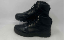 Load image into Gallery viewer, Creative Recreation Womens Dio Black Leather Lace-Up Combat Boots Size 7.5
