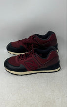 Load image into Gallery viewer, New Balance Mens 574 Classic ML574LHB Red Black Lace-Up Sneakers Shoes Size 7 D
