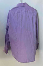 Load image into Gallery viewer, Hugo Boss Mens Pink Blue Plaid Long Sleeve Regular Fit Dress Shirt Size 15 1/2
