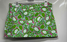 Load image into Gallery viewer, Lilly Pulitzer Womens Green Flat Front Pull-On Short Cover Up Swim Skirt Size S
