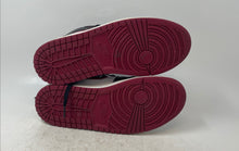 Load image into Gallery viewer, Nike Mens Air Jordan 1 Mid Red White Black Lace-Up Sneakers Shoes Size 8.5
