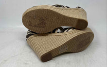 Load image into Gallery viewer, Michael Kors Womens Damita Multicolor Zebra Print Wedge Espadrille Sandals Sz 7M
