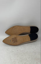 Load image into Gallery viewer, Avellini Womens Beige Leather Pointed Toe Slip-On Loafer Flats Size EUR 41
