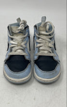 Load image into Gallery viewer, Nike Baby Boys Air Jordan 1 Mid 644507-401 White Blue Sneakers Shoes Size 10C

