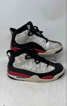 Load image into Gallery viewer, Nike Kids Air Jordan Dub Zero Black White Red Lace-Up Sneaker Shoes Size 5.5Y

