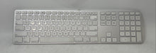 Load image into Gallery viewer, Apple Model A1243 White Numeric Keypad Slim Wired Keyboard Standard Untested
