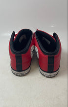 Load image into Gallery viewer, Converse Unisex Chuck Taylor All Star Street Mid Red Black Sneaker Shoes M9 W11
