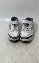 Load image into Gallery viewer, Nike Kids Air Jordan Spizike Low White Gray Hook &amp; Loop Sneaker Shoes Size 12C
