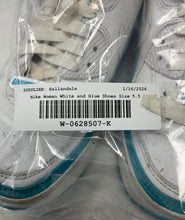 Load image into Gallery viewer, Nike Mens Air Max 90 CJ7197-102 White And Blue Lace-Up Sneakers Shoes Size 5.5
