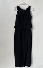 Load image into Gallery viewer, Jones New York Womens Black Layered Overlay Sleeveless Evening Maxi Dress Sz 8P
