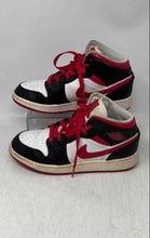 Load image into Gallery viewer, Nike Boys Air Jordan 1 Mid Multicolor Round Toe Lace-Up Sneaker Shoes Size 4.5Y

