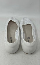 Load image into Gallery viewer, Greatonu Womens White Floral Lace Round Toe Slip-On Ballet Flats Size 8.5
