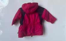 Load image into Gallery viewer, Columbia Baby Girls Navy Blue Pink Cute Tectonite Full-Zip Winter Jacket Size 3T
