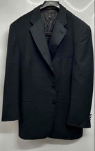 Load image into Gallery viewer, Joseph Abboud Mens Black Long Sleeve Notch Lapel Two-Button Blazer Size 42R
