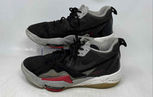 Load image into Gallery viewer, Nike Mens Jordan Zoom 92 Black Gray Leather Lace-Up Basketball Shoes Size 9
