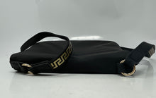 Load image into Gallery viewer, Versace Parfums Womens Black Inner Pockets Shoulder Crossbody Handbag
