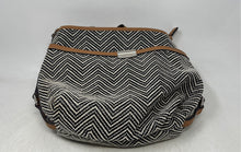 Load image into Gallery viewer, Rosetti Womens Brown White Printed Inner Pockets Detachable Strap Shoulder Purse
