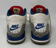 Load image into Gallery viewer, Nike Kids Jordan 3 Retro 854261-106 White Blue Sneaker Shoes Size 6.5Y
