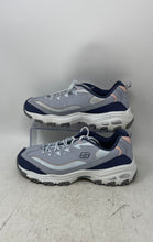 Load image into Gallery viewer, Skechers Womens D'Lites Popular Vote 150241 Gray Blue Sneaker Shoes Size 9
