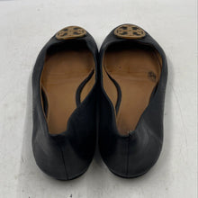 Load image into Gallery viewer, Authentic Tory Burch Womens Benton Black Leather Ballet Flats Size 8M Worn
