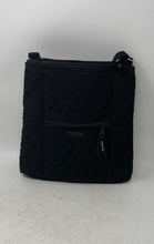 Load image into Gallery viewer, Vera Bradley Womens Black Inner Pockets Shoulder Crossbody Handbag
