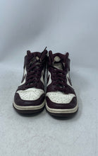 Load image into Gallery viewer, Nike Womens Dunk High DD1869-601 Beige Burgundy Basketball Shoes Size 7
