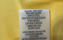 Load image into Gallery viewer, Tommy Hilfiger Womens Yellow Collared Sleeveless Blouse Top Size XL
